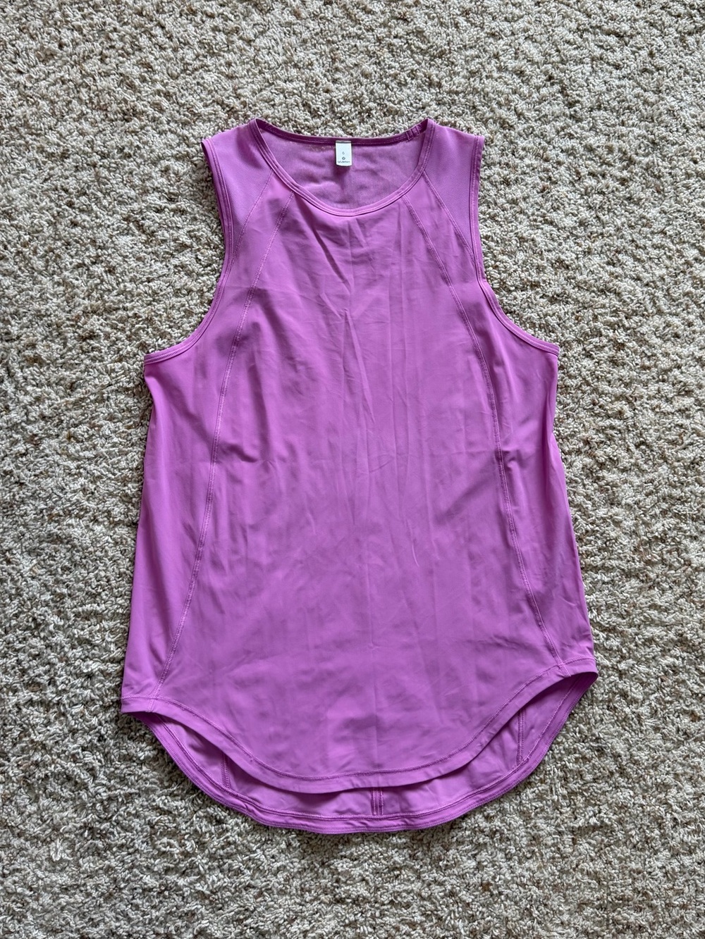 Lululemon Women’s Sculpt Tank Top. Magenta Glow with Mesh. Size 6. NWOT!